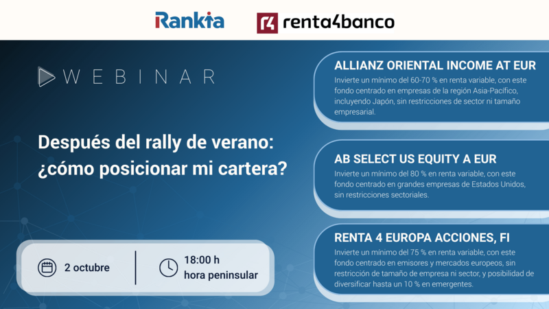 Después del rally de verano: ¿cómo posicionar mi cartera?