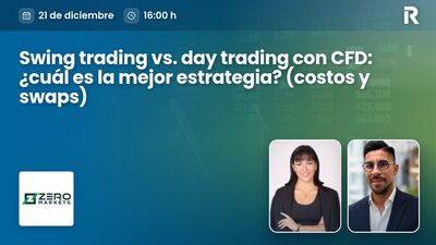 Swing trading vs. day trading con CFD: ¿cuál es la mejor estrategia? (costos y swaps)