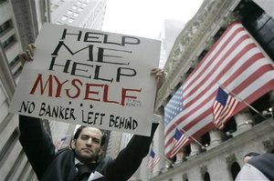 Americanos entienden el fraude de los rescates y protestan