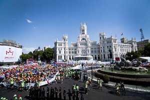 La visita de El Papa 