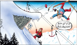 De vuelta en la pendiente resbaladiza