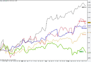 Evolución últimos meses