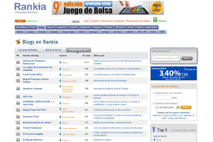 Nueva portada de Blogs en Rankia