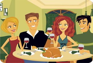 Consejo #7: Déjate de bares e invita a cenar en tu casa a tus amigos