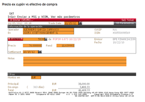 Operativa con renta fija, Angel Sarrió