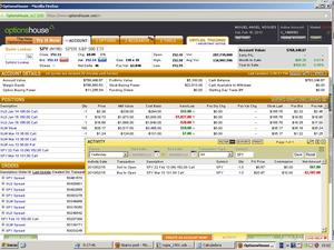 Diagonal Spread en SPY siguiendo el indicador de IMARLO:  -395 USD en dos meses