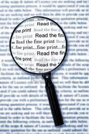 La letra pequeña de la operativa con opciones.