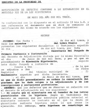 Incompetencia judicial. La madre de todos los errores.