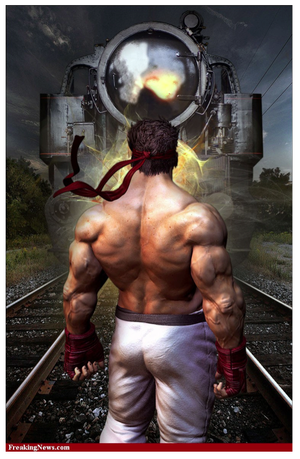 Cómo (tratar de) detener un tren en marcha con una mano