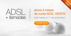 Orange. Campaña de navidad: 3 meses gratis