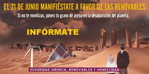 Seguridad jurídica, renovables y honestidad. Nos vemos en el solsticio de verano.