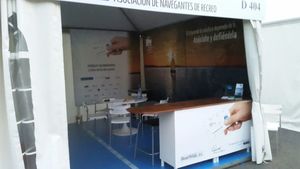 Salón Nautico de Barcelona, encuentro con aseguradosy navegantes