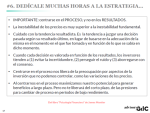 "Invertir es sencillo, pero no fácil"