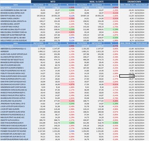 ¿Cuál es el indicador que señala la máxima caída de un fondo de inversión? Máximo Drawdown