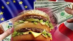 Índice Big Mac 2015: El euro se deprecia