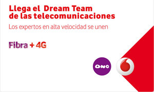 Vodafone One: Fibra óptica de Ono y 4G de Vodafone