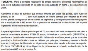 Esto también podría pasarte a ti en la subasta de tu casa