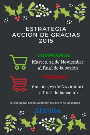 Estrategia para Acción de Gracias 2015