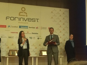 Acto de entrega de los Premios Rankia en el VI Foro de Finanzas Personales