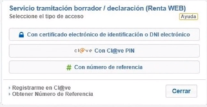 Programa PADRE: diferencias con el programa Renta Web