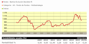 Bankia Evolución Decidido