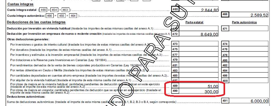 Casilla renta cfds