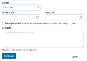 Transferencias periódicas o automáticas: qué son y cómo programarlas