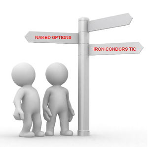 Venta de Opciones Desnudas vs. Iron Condors Direccionales