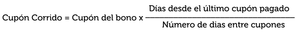 ¿Qué es el cupón corrido? ¿Qué diferencia existe entre el precio ex cupón y el precio con cupón?