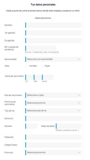 Cómo abrir la Cuenta Imagin paso a paso