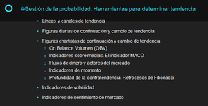Gestión de la Probabilidad y Sistema de Sesgos del Programa TradeCoaching