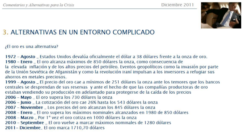 Alternativas en un entorno complicado