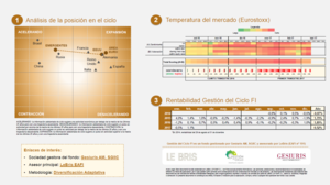 Bastante bolsa; algo de RF emergente y nada en deuda pública