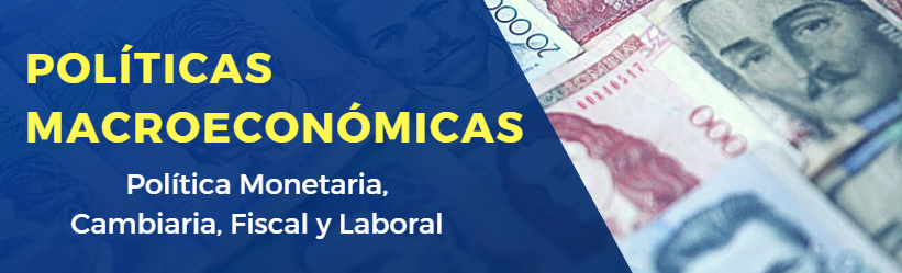 Políticas macroeconómicas: Monetaria, Cambiaria, Fiscal y Laboral