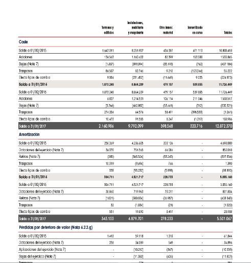 Balance Inditex
