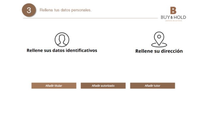 Contratación Web Buy&Hold 4