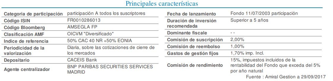 Principales Características Sextant Grand Large