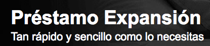 préstamo expansión