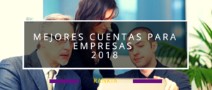 Mejores cuentas para empresas