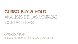 Curso formativo: Aprende a analizar compañías aplicando Value Investing (sesión 2)