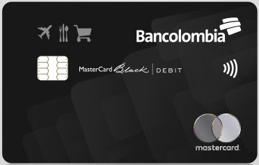 Tarjeta Débito MasterCard Black de Bancolombia