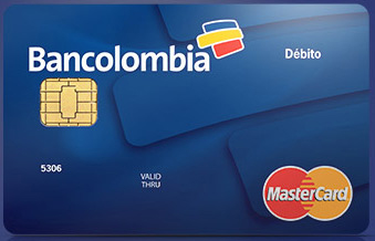 Tarjeta Débito Bancolombia MasterCard