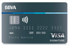 bbva visa signature