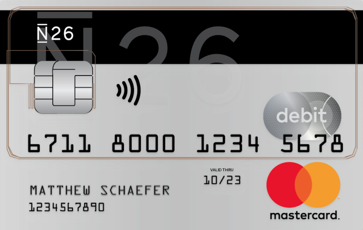 Tarjeta débito N26