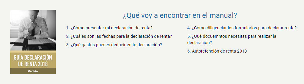 Declaración Renta Colombia