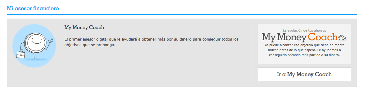 My Money Coach - Interfaz