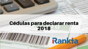 Cédulas para declarar renta 2024