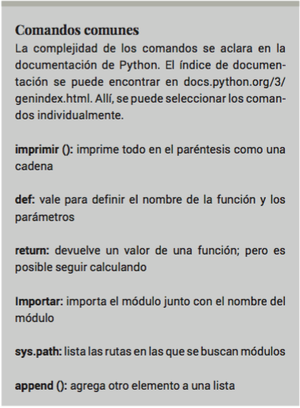 Conceptos básicos de la programación con Python: tipos de datos, funciones y comandos