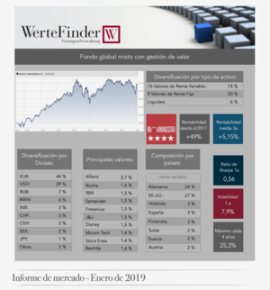 Wertefinder: Informe de mercado - Enero de 2019
