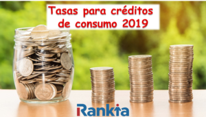 Tasas para créditos de consumo 2023